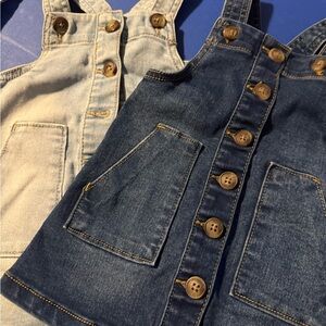 Wonder Nation Blue Denim Overalls